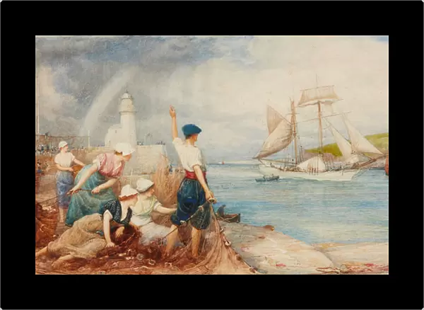 Return of a Whaler (watercolour)