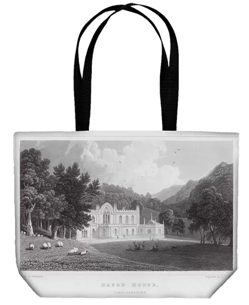 Hafod House, Cardiganshire (engraving)