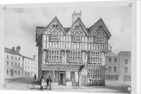 An Old House at Hereford (engraving)