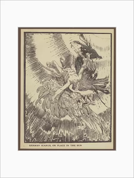 German Icarus, or Place in the Sun (litho)