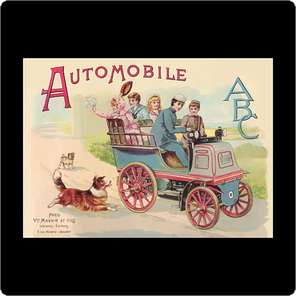 ABC AUTOMOBILE, circa 1900 (illustration)