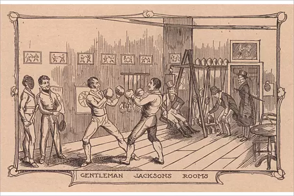 Gentleman Jacksons Rooms (litho)