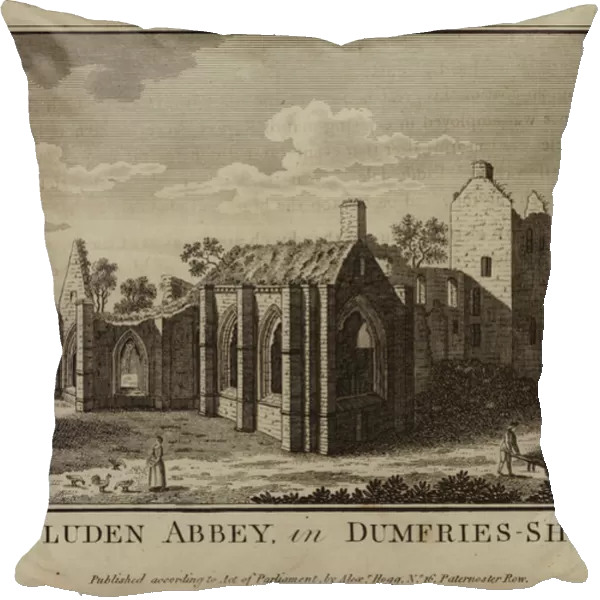 Lincluden Abbey, in Dumfriesshire (engraving)
