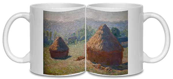 Haystack, end of summer, 1891 (Oil on Canvas)