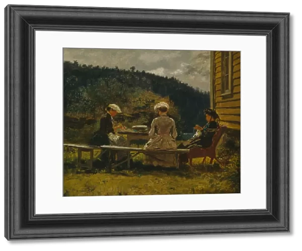 Mother and Cousins, 1889 (oil on canvas)