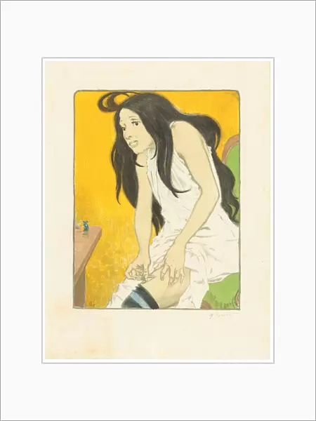 Morphinomane, from: L Album d Estampes Originales de la Galerie Vollard, 1897 (colour litho)