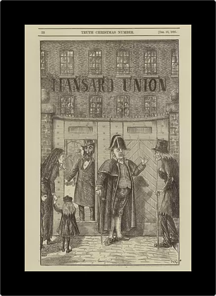 Hansard Publishing Union scandal (engraving)