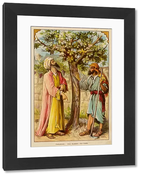 Parables, The Barren Fig-Tree (colour litho)