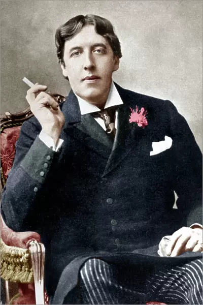 Oscar Wilde, c. 1892 (b  /  w photo)