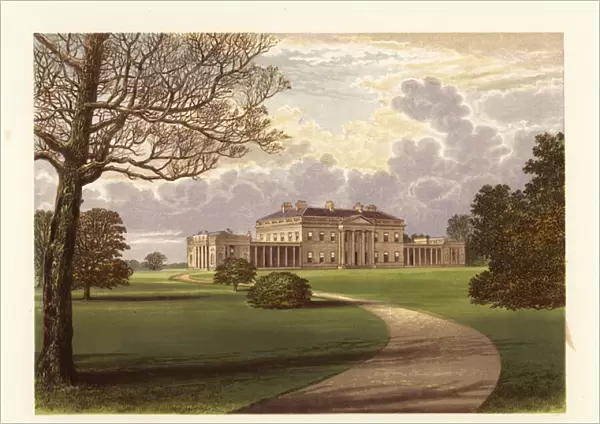 Castle Coole, County Fermanagh, Ireland. 1870 (engraving)