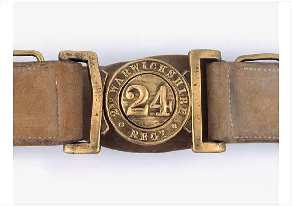 Waistbelt, other ranks, 24th (2nd Warwickshire) Regiment of Foot, 1879 (leather)