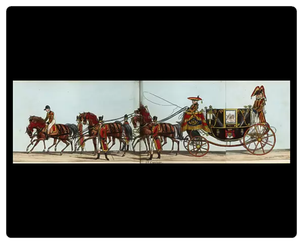 Sixth Carriage of the Royal Household in Queen Victorias coronation parade