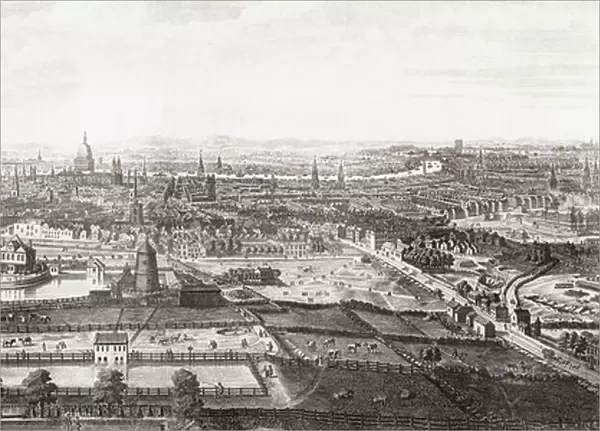 A North Prospect of London, 1750