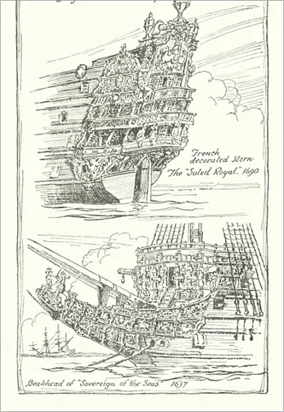 The Age of Decorated Ships (litho)