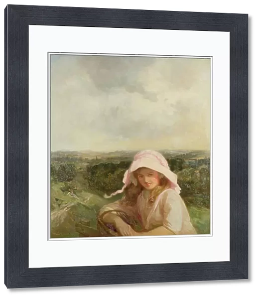 Girl in a landscape, 1912