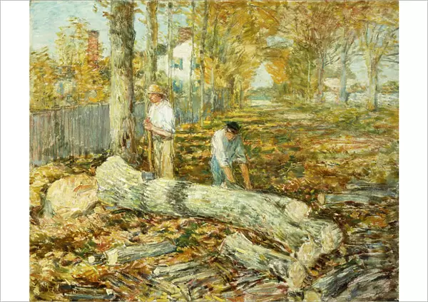 Woodcutters (The Old Elm), 1903 (oil on canvas)