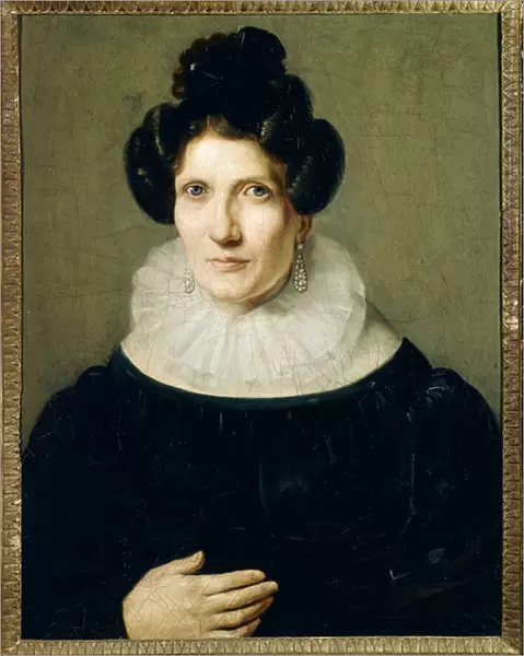 Portrait of Marie Louise of Habsbourg Lorraine, Imperatrice of the French (1791-1847) at 50 years old (1791-1847), 1841 (oil on canvas)