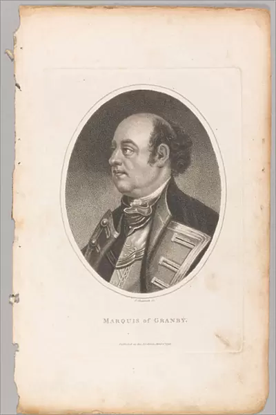Marquis of Granby, c. 1769 (engraving)