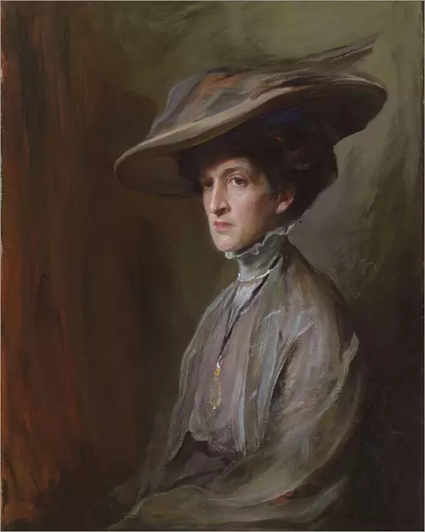 Mrs. Herbert Asquith, later Countess of Oxford and Asquith, 1909 (oil on canvas)