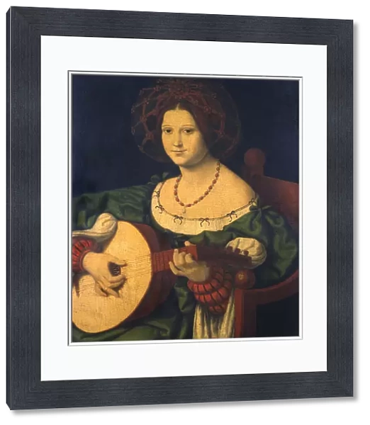 Lady with a Lute, c. 1510 (oil on panel)