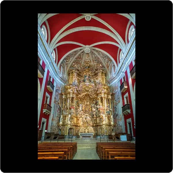 Baroque altarpiece of the Sanctuary of the Miracle, Riner, Lleida, 2021 (photo)