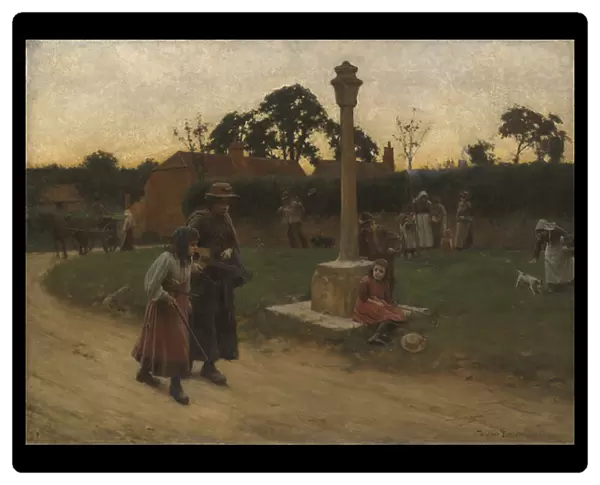 Wandering Musicians, 1899 (oil on canvas)