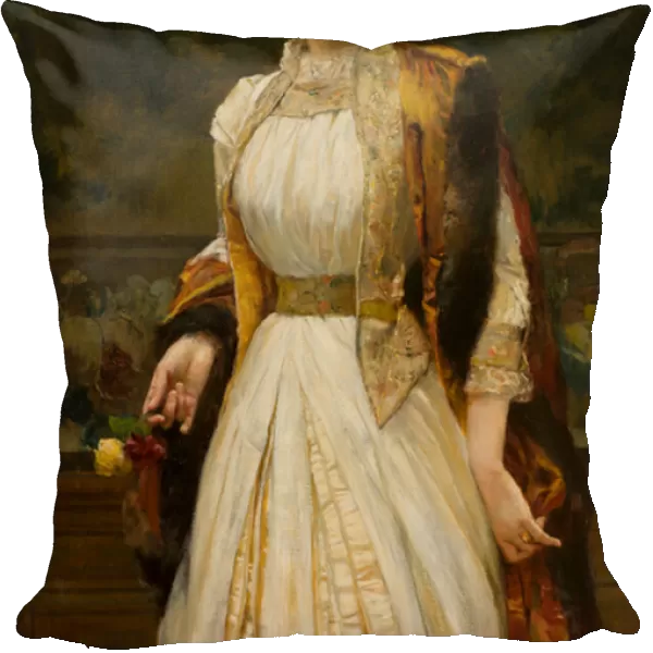 Portrait of Lady Ida Lumley, Viscountess Newport, later Countess of Bradford, c. 1888 (oil on canvas)