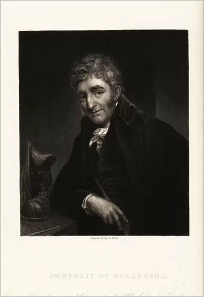 Portrait of Joseph Nollekens, British sculptor of portrait busts and mythological subjects, 1737-1823