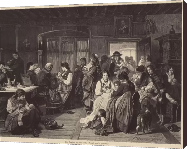 A Country Vaccination (engraving)