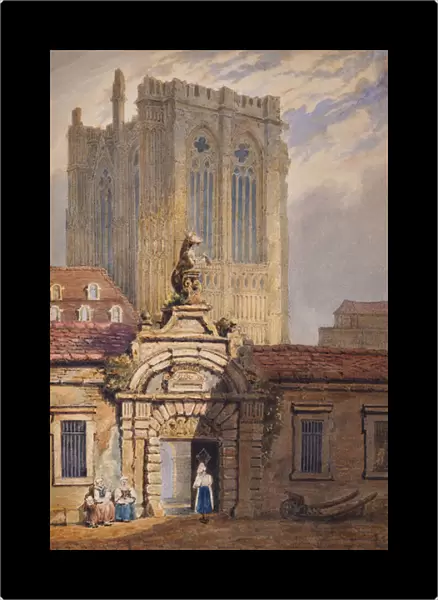 Cathedral, 1800-52 (Watercolour)