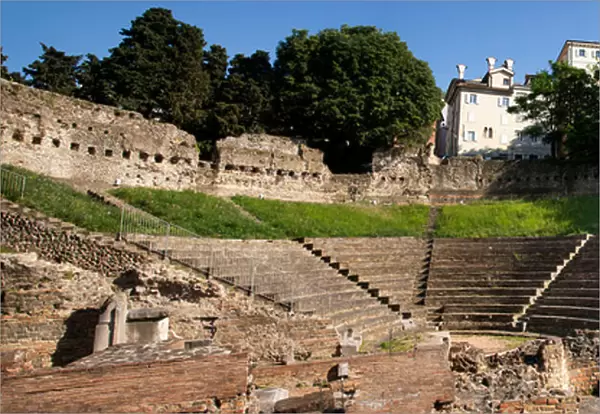 The Roman Theatre, Trieste, Italy (photo)