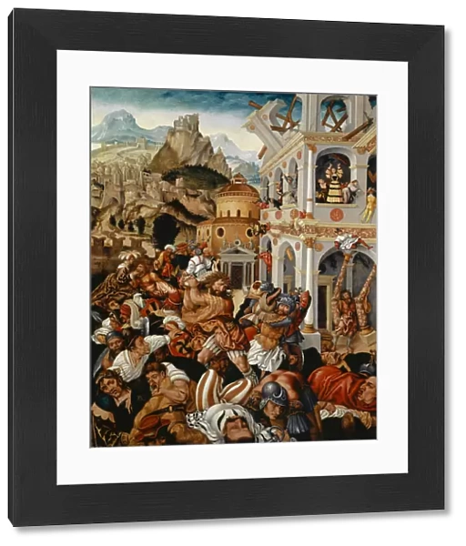 The story of Samson, c. 1525-1530 (oil on panel)