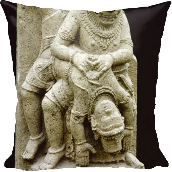 Vishnu as Narasimha (andesite)