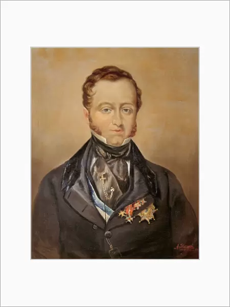 Portrait of Llamado Jose Maria Queipo del Llano Ruiz de Saravia (1768-1843) Conde de Toreno, 1910-12 (oil on canvas)