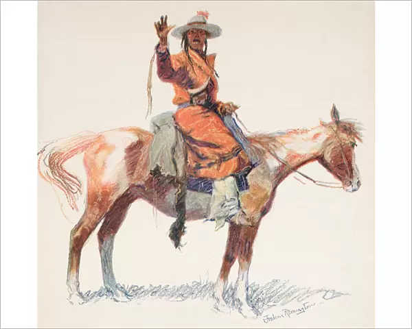 An Apache Scout. Frederic Remington
