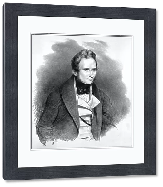 Alfred de Vigny, c. 1832 (engraving)