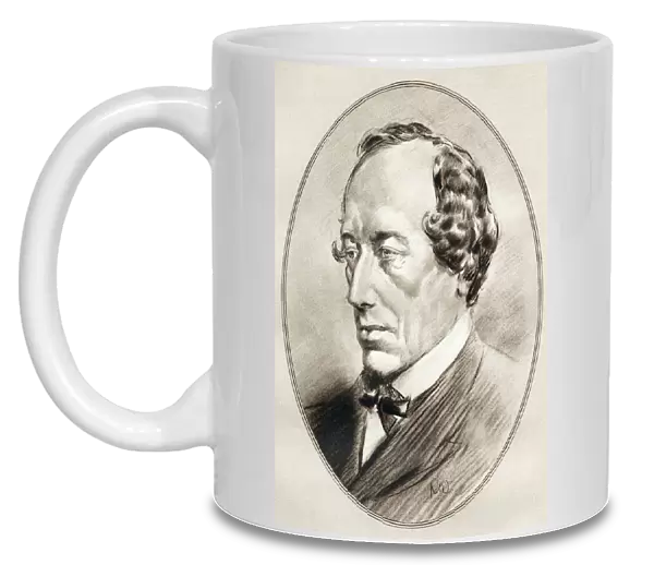 Benjamin Disraeli, 1st Earl of Beaconsfield, from Living Biographies of Famous Men