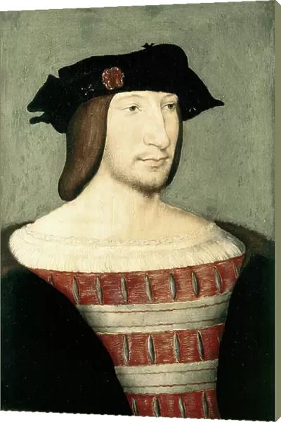 Portrait of king Francois I, c. 1515 (oil on panel)