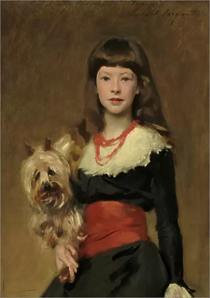Miss Beatrice Townsend, 1882 (oil on canvas)