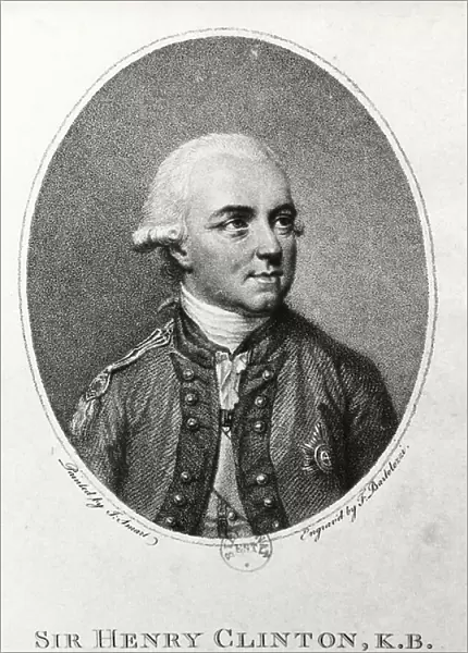 Sir Henry Clinton (1730-95) (engraving) (b / w photo)