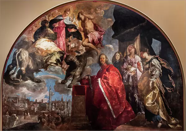 Glorification of the Podesta Girolamo Priuli, 1649 (oil on canvas)