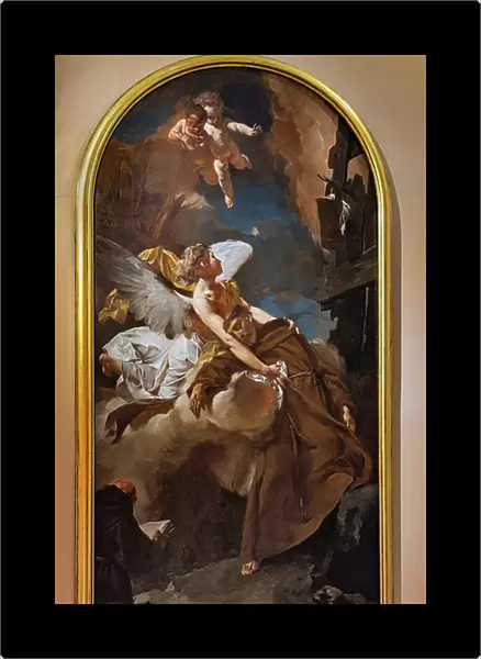 Ecstasy of St. Francis, 1729 (oil on canvas)