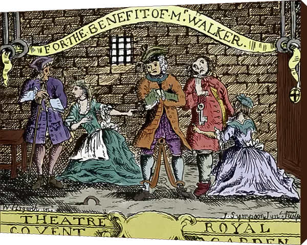 The Beggars Opera by John Gay (engraving)