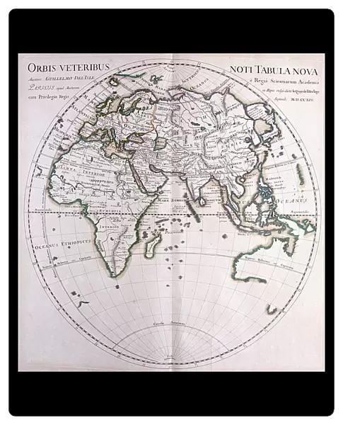 World Map, 1695 (engraving)