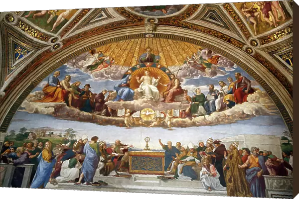 Disputation of the Holy Sacrament, in the Stanza della Segnatura (fresco)