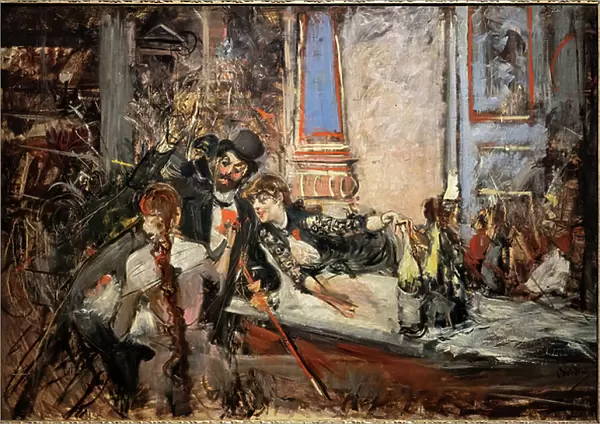 At the Folies Bergere, 1879-83 (oil on canvas)