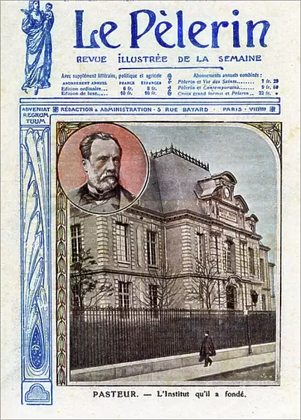 Cover of the French Catholic newspaper Le Pelerin, no. 1925 of 23 November 1913 (printing)