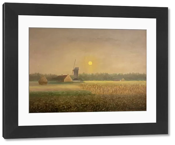 Windmilla at Latem at Moonlight, 1900 (painting)