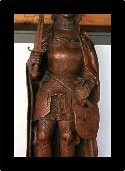 Statue of Saint George, 16th century (wood)