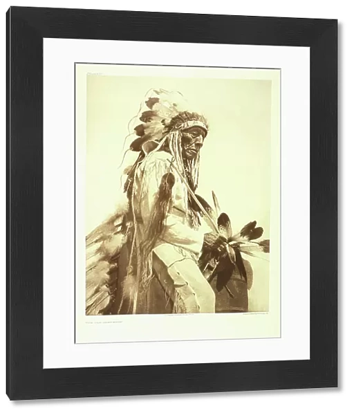 The Old Cheyenne, 1907 (sepia photogravure)